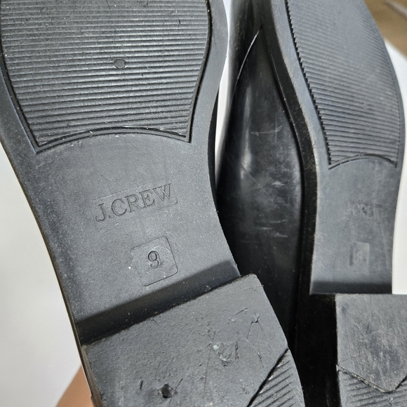 J Crew Chelsea Gloss Rubber Rain Boot Black, womem Size 9 - Picture 6 of 6